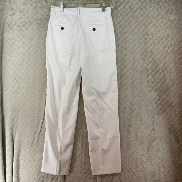 Calvin Klein Boys 12 Dress Pants White Canvas Nautical Coastal Straight Leg - Picture 11 of 16
